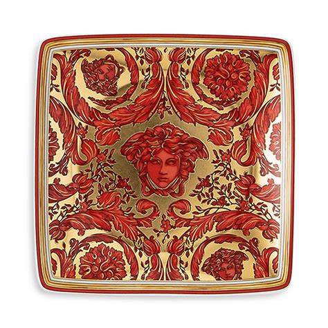 versace canape dish|Versace Medusa Garland Canape Square Dish .